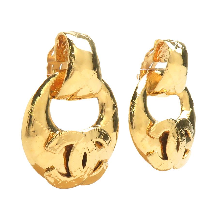 Chanel Earrings Gold — view 2