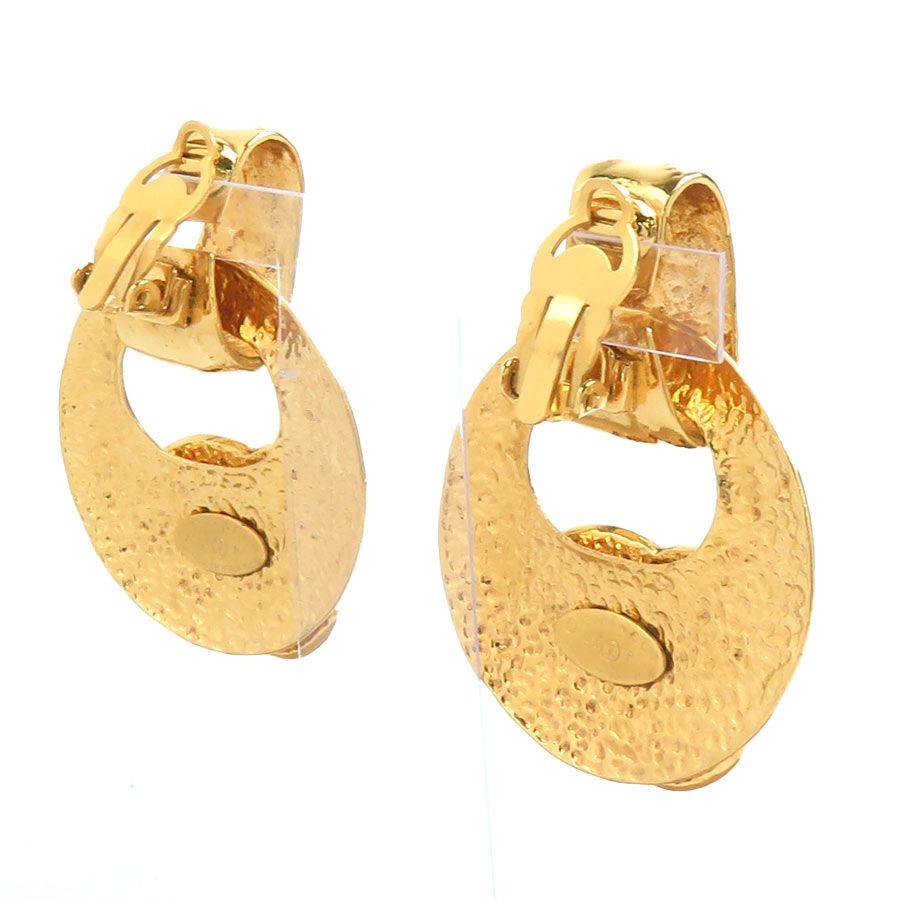 Chanel Earrings Gold — view 3