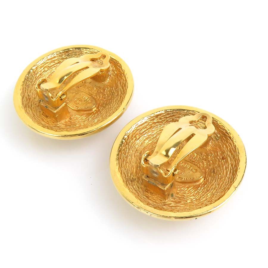 Chanel Earrings Gold — view 5