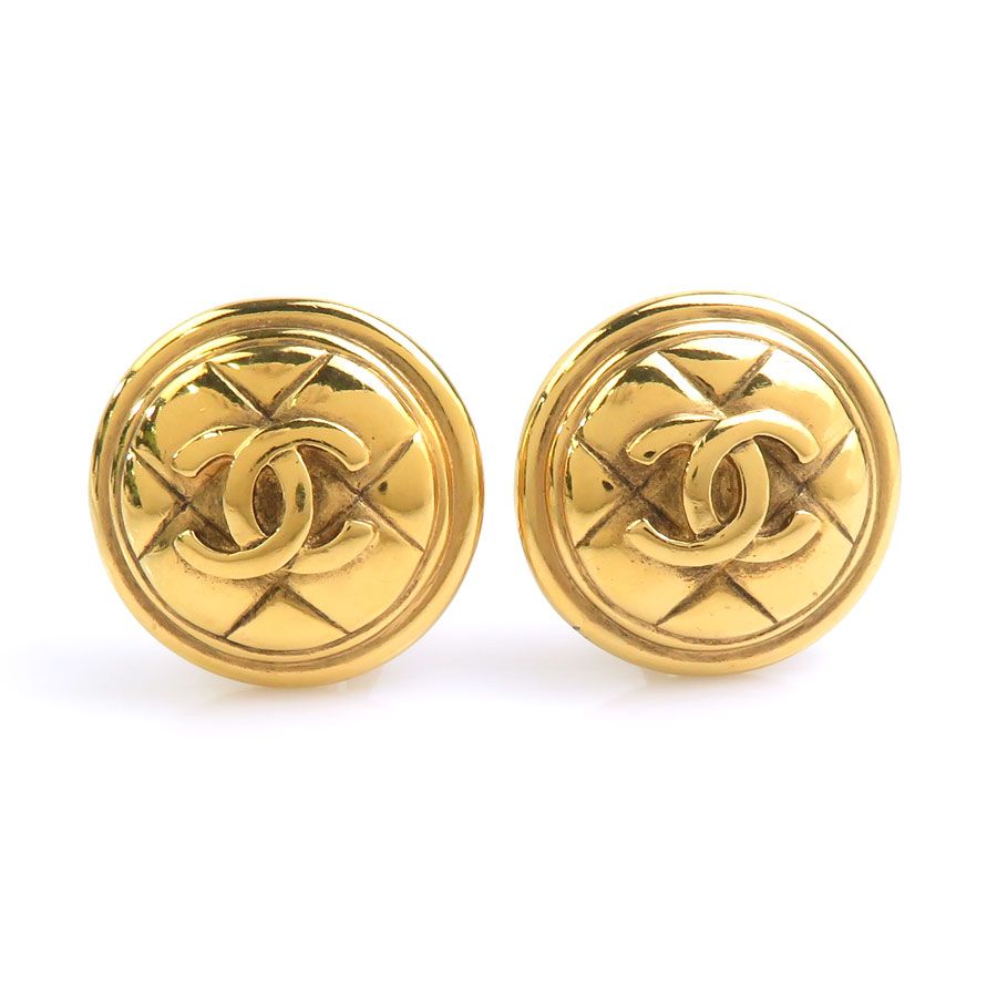 Chanel Earrings Gold