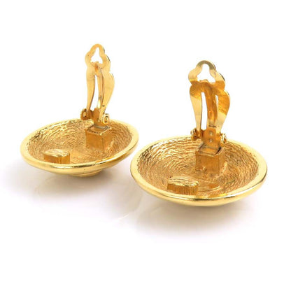 Chanel Earrings Gold — view 8