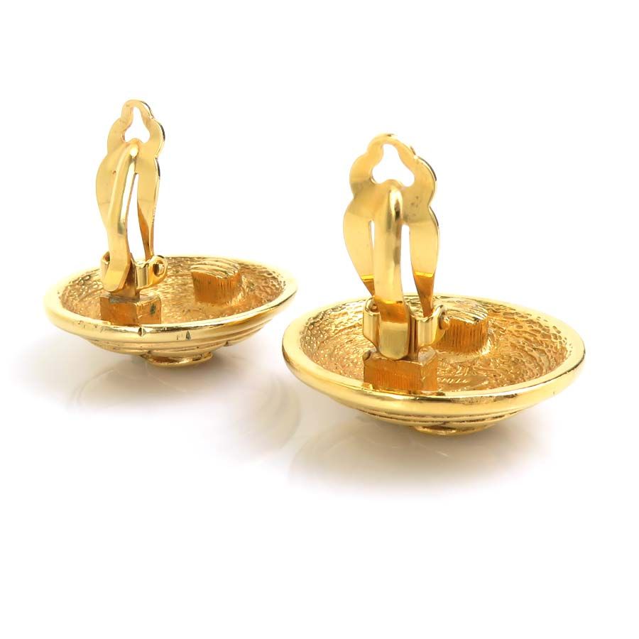 Chanel Earrings Gold — view 7