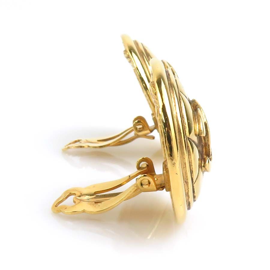 Chanel Earrings Gold — view 3