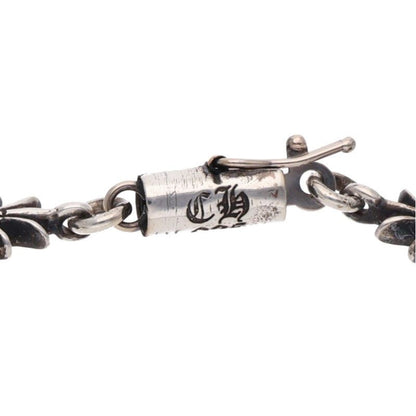Chrome Hearts Tiny CH Plus Diamond Pave Silver Bracelet — view 3