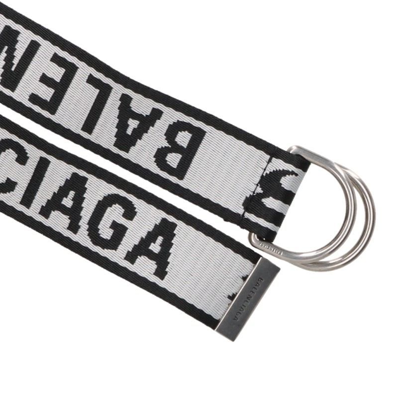 Balenciaga D Ring Logo Belt — view 3