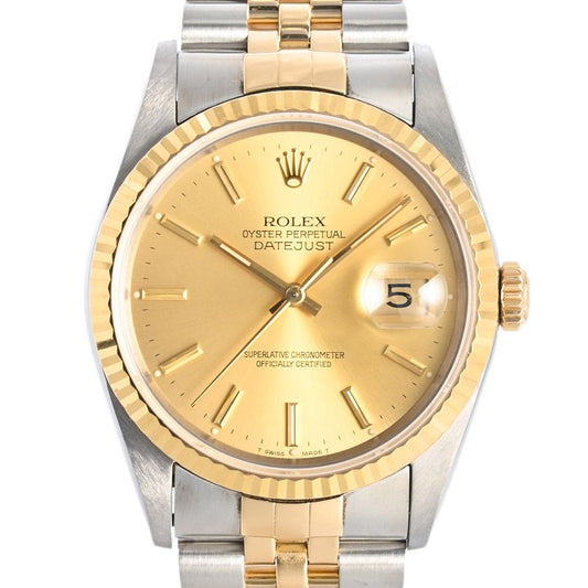 Rolex Watch Datejust Gold