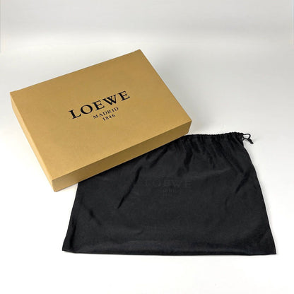 Loewe Handbag Nappa Aire Anagram Patent Glitter Brown — view 8