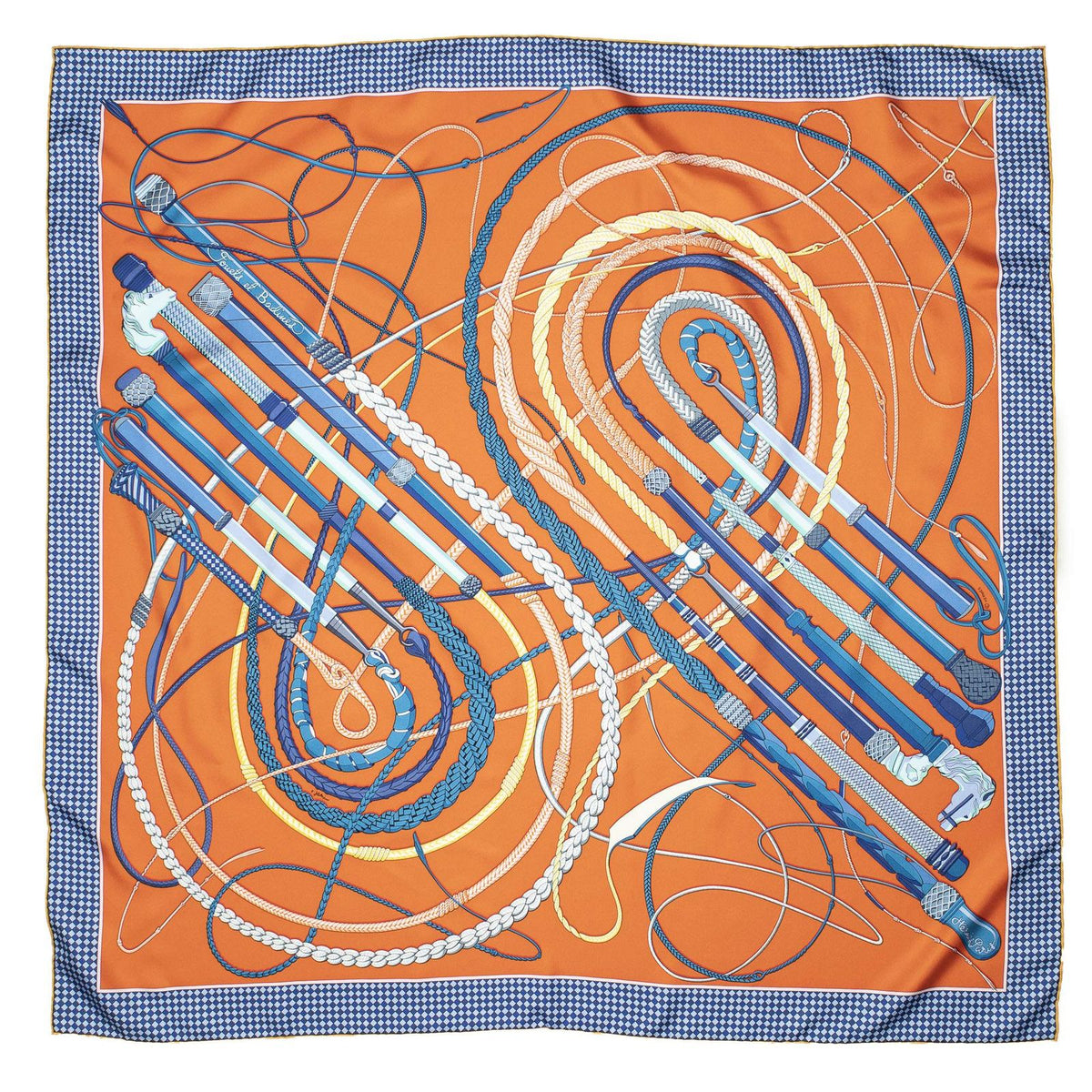 Hermes Scarf Orange — view 2