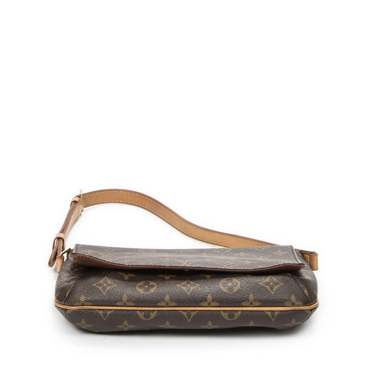 Louis Vuitton Musette Tango Brown Monogram Canvas Crossbody — view 6