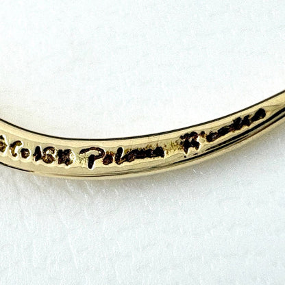 Tiffany & Co Scribble Yellow Gold Paloma Picasso Earrings — view 7
