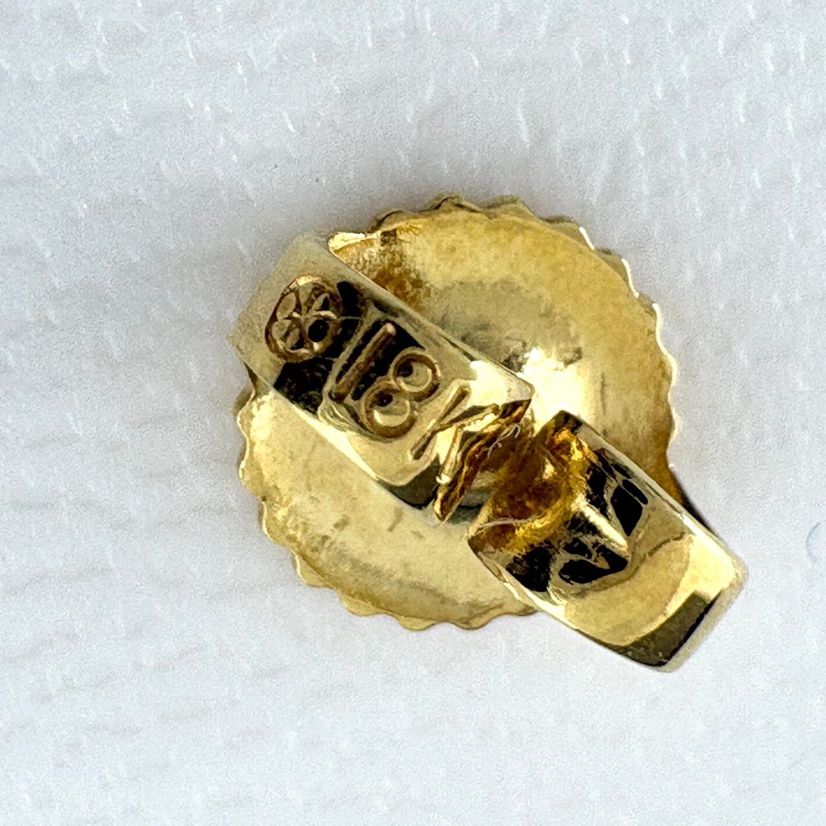 Tiffany & Co Scribble Yellow Gold Paloma Picasso Earrings — view 5