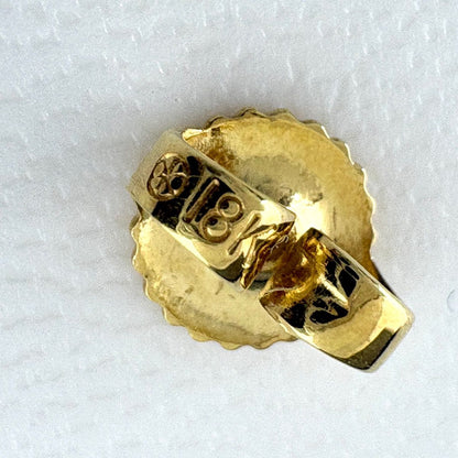 Tiffany & Co Scribble Yellow Gold Paloma Picasso Earrings — view 5