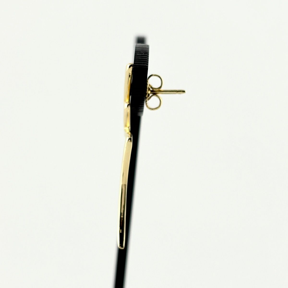 Tiffany & Co Scribble Yellow Gold Paloma Picasso Earrings — view 2