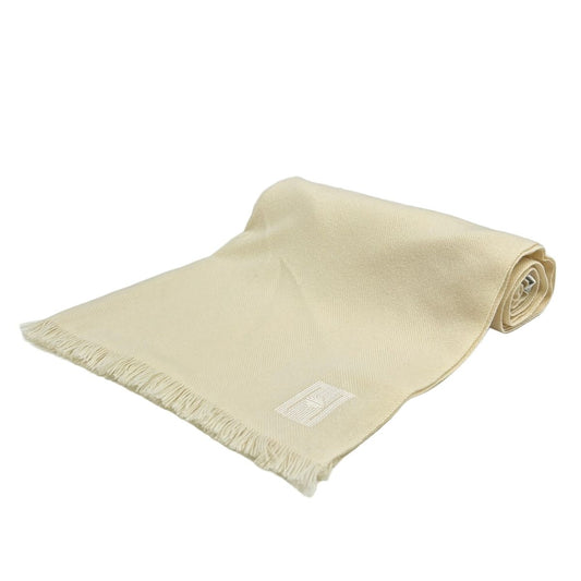 Hermes Shawl Ivory Cashmere Scarf