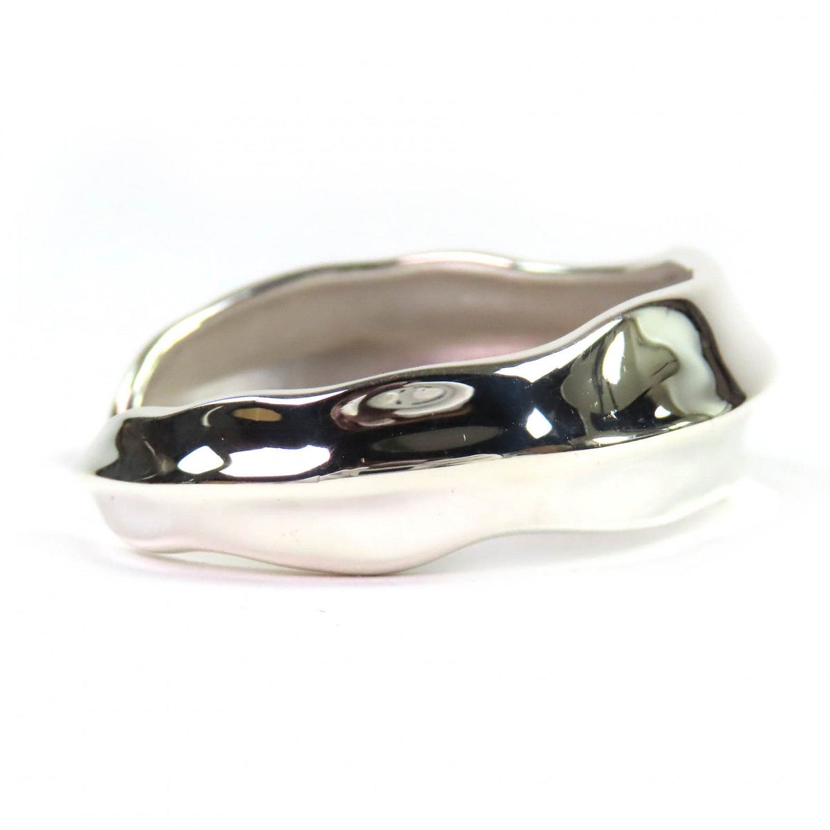 Tiffany & Co Leaf Bangle 925 Vintage Bracelet Silver — view 3