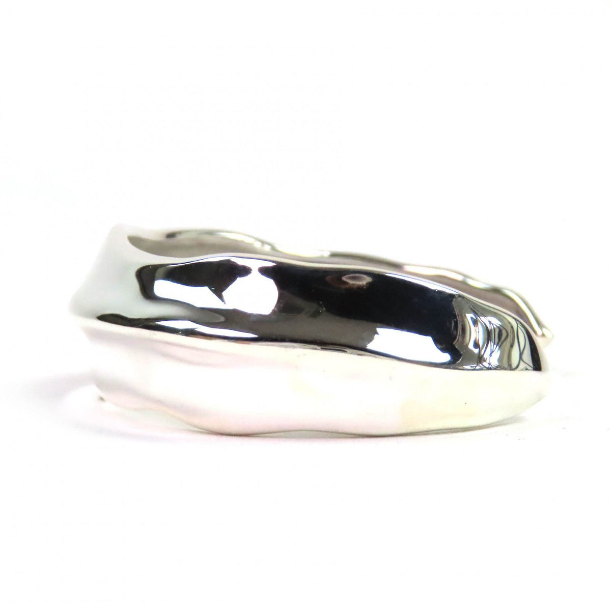 Tiffany & Co Leaf Bangle 925 Vintage Bracelet Silver — view 2