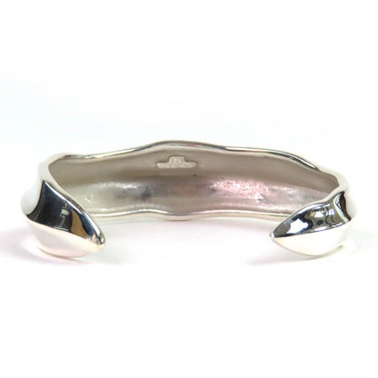 Tiffany & Co Leaf Bangle 925 Vintage Bracelet Silver — view 4