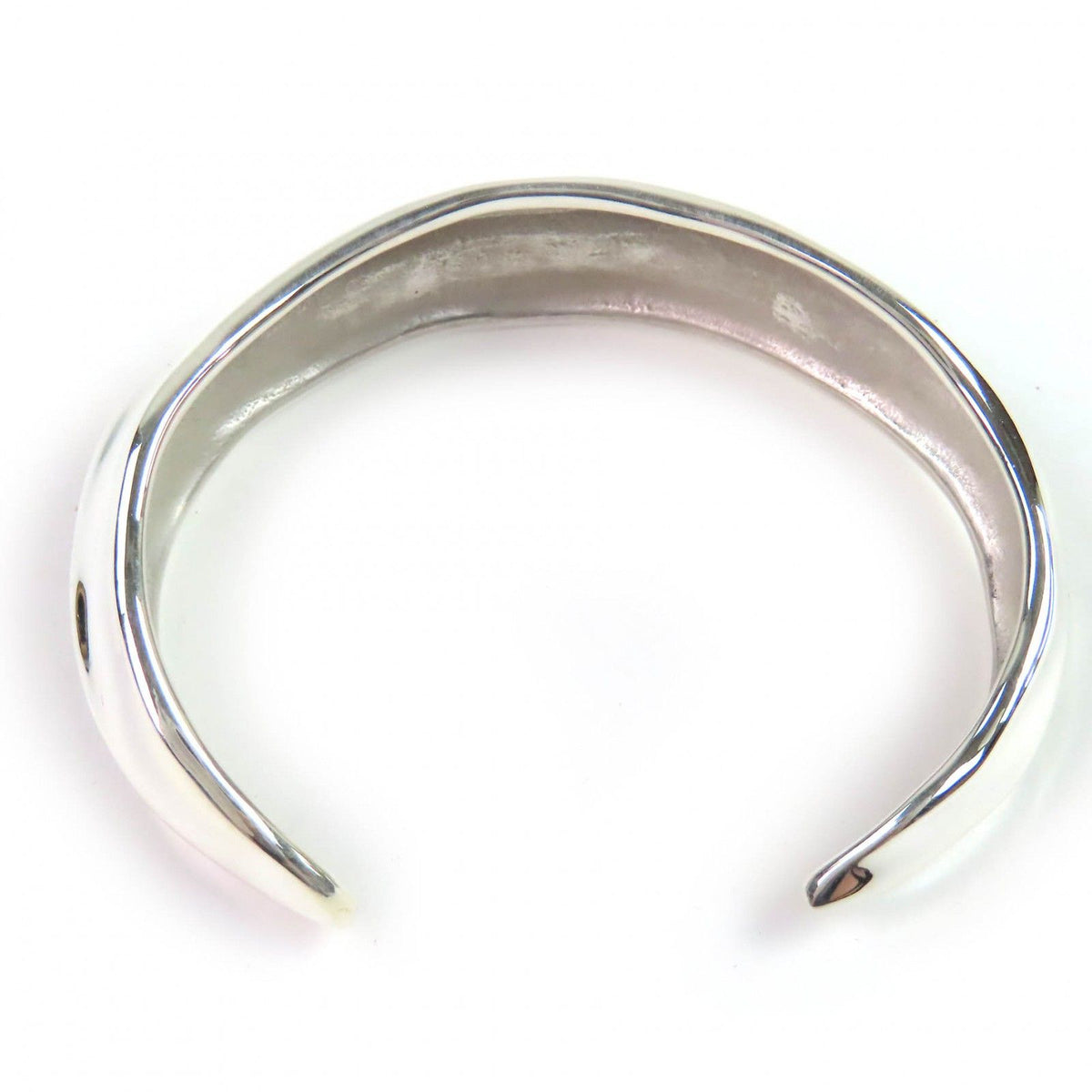 Tiffany & Co Leaf Bangle 925 Vintage Bracelet Silver — view 5