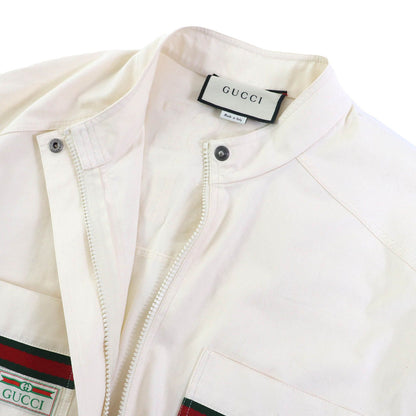 Gucci Cotton 100% le Rose DI Eliogabalo Web Line Logo Jumpsuit Overalls — view 4