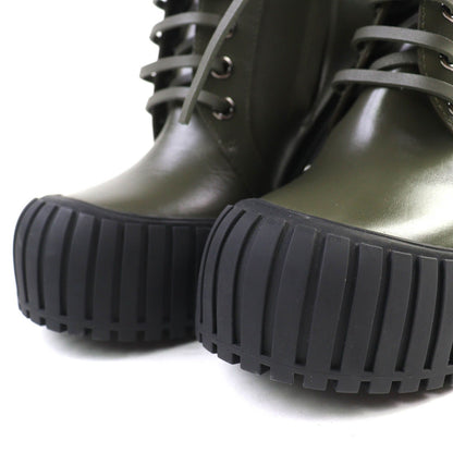Louis Vuitton Ruby Line Lace-up Short Boots Ankle Khaki — view 2