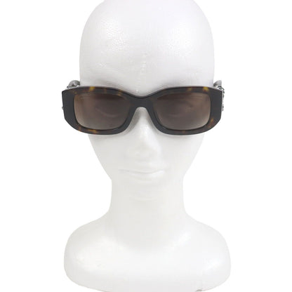 Chanel Rectangle Shape CC Logo Eyewear Sunglasses Tortoiseshell Pattern 53 Demo — view 2