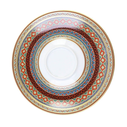 Hermes Chevaldrian Ceramic Horse Motif Tea Cup Saucer 1 Set Tableware Multi — view 6