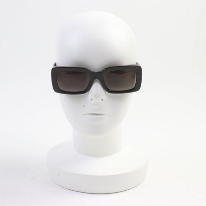 Chanel Rectangle Shape CC Logo Sunglasses Brown Gold Eyewear — view 3