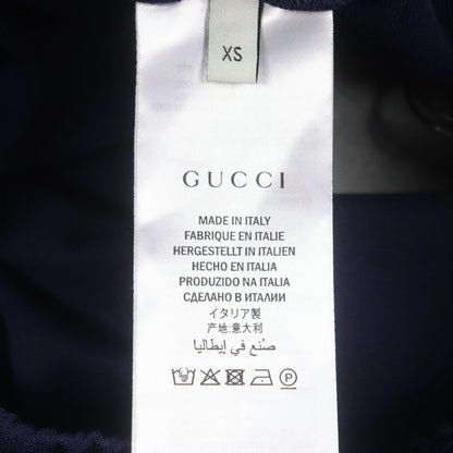 Gucci Web Line Sherry Balloon Technical Jersey Pants Navy XS — view 6