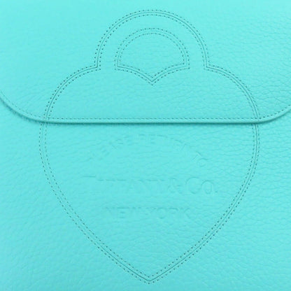 Tiffany & Co Return to Tiffany Leather Pouch Blue — view 6