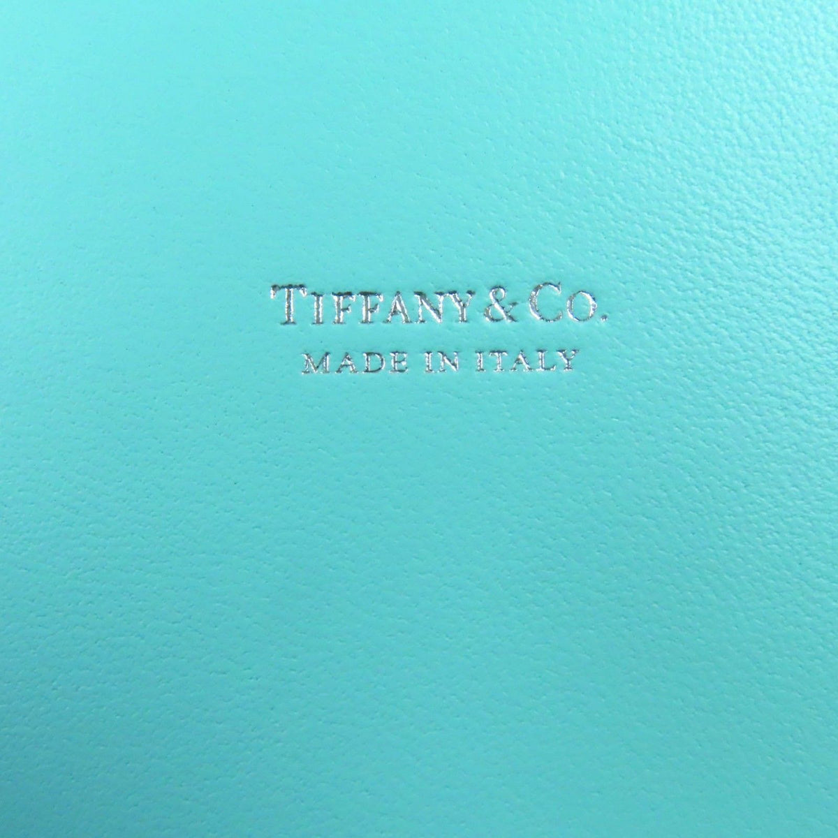 Tiffany & Co Return to Tiffany Leather Pouch Blue — view 8