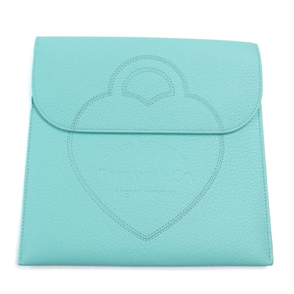 Tiffany & Co Return to Tiffany Leather Pouch Blue