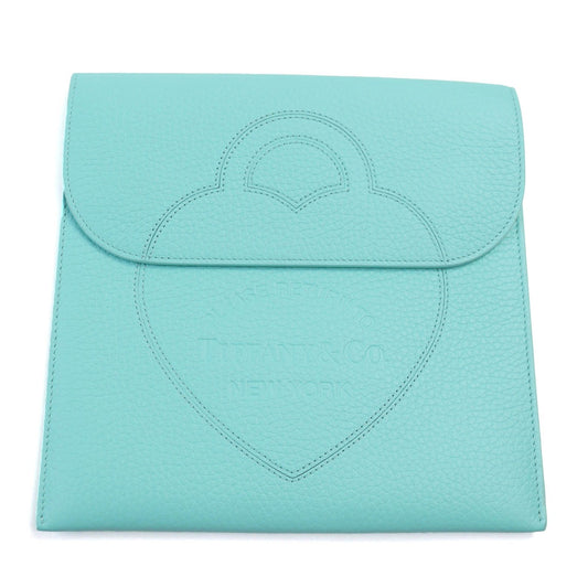 Tiffany & Co Return to Tiffany Leather Pouch Blue