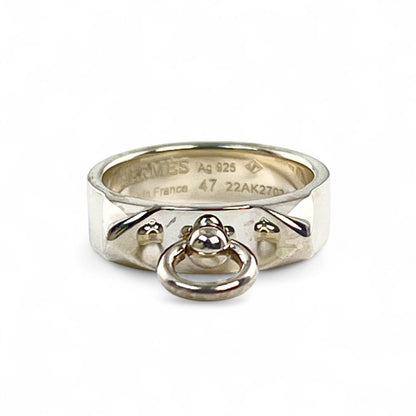 Hermes Collier de Chien Ring Silver