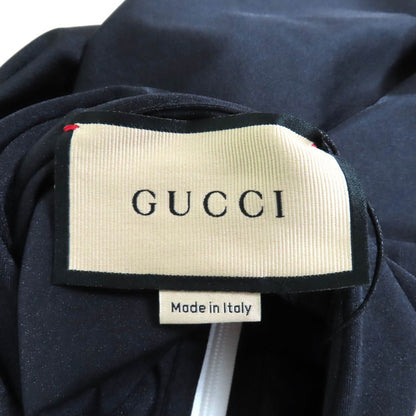 Gucci Interlocking G Cropped Sparkling Long Sleeve Track Top XS — view 7