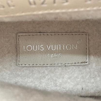 Louis Vuitton Aspen Line Shearling Belt Design Short Boots Beige — view 8