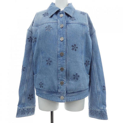 Chanel Denim Jacket Blue