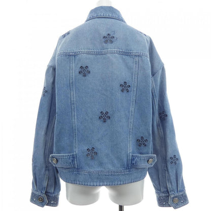 Chanel Denim Jacket Blue — view 2