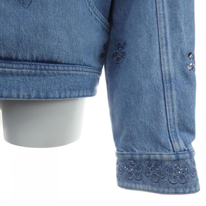 Chanel Denim Jacket Blue — view 7