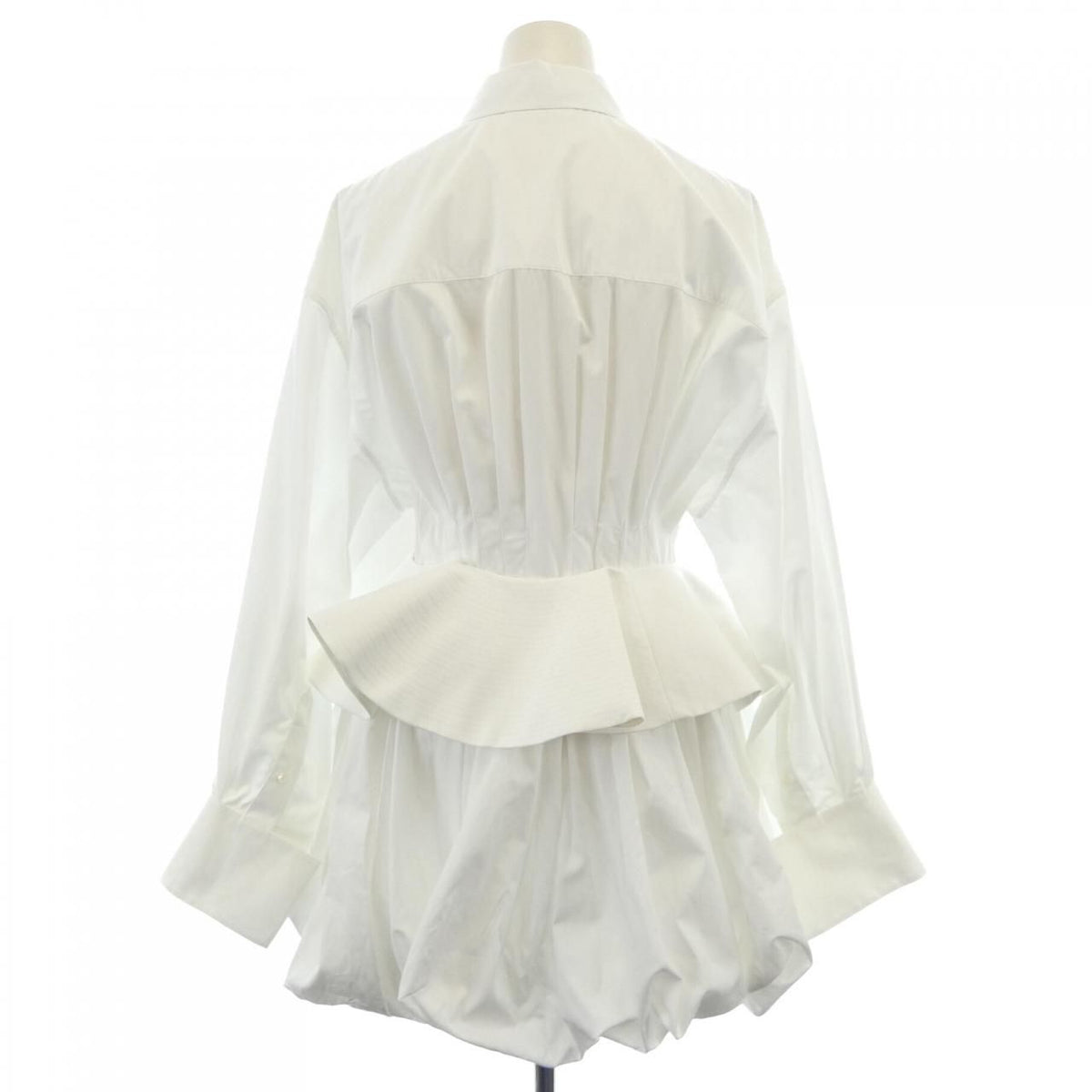 Celine Shirt Dress White — view 2