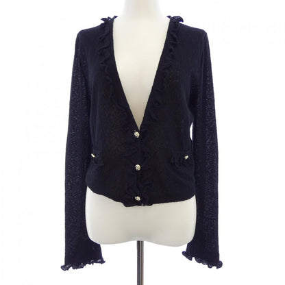 Chanel 25A Cardigan Black