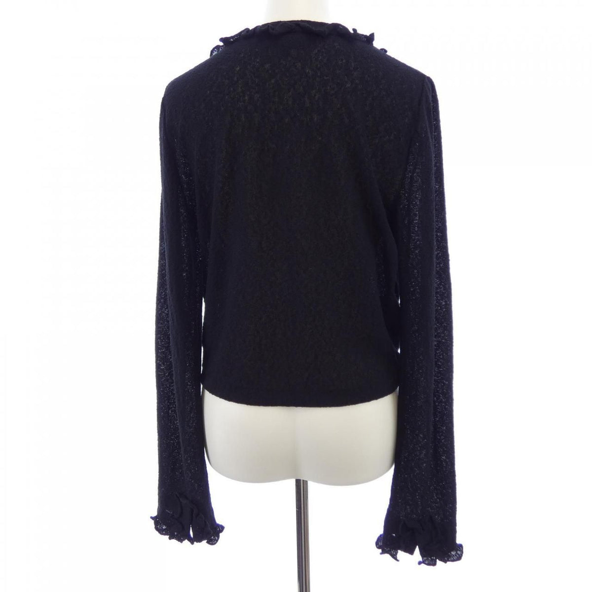 Chanel 25A Cardigan Black — view 2