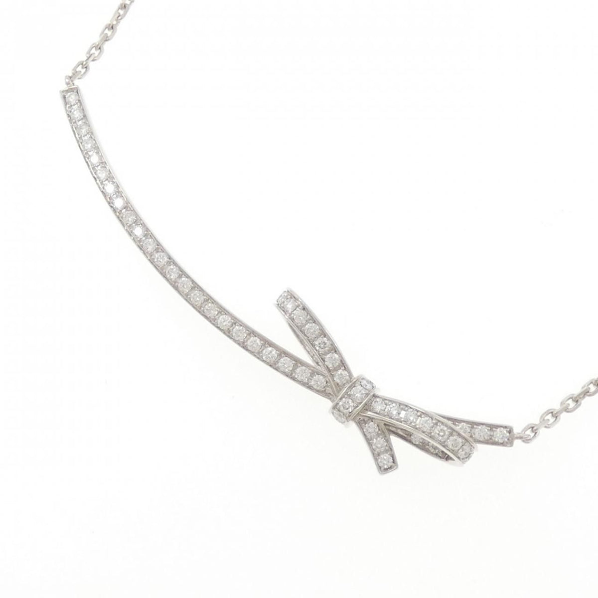 Chanel Ribbon Necklace — view 3