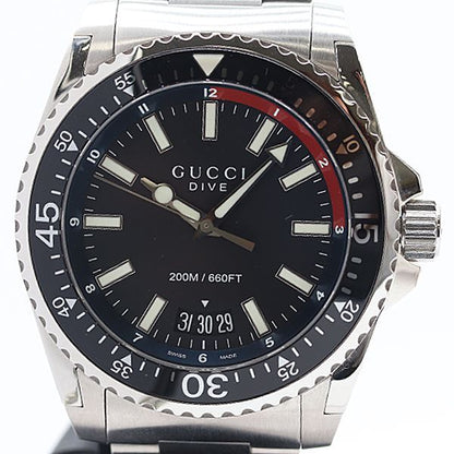 Gucci Date Black Dial Watch