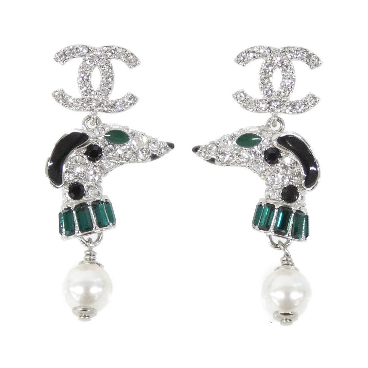 Chanel Earrings Silver