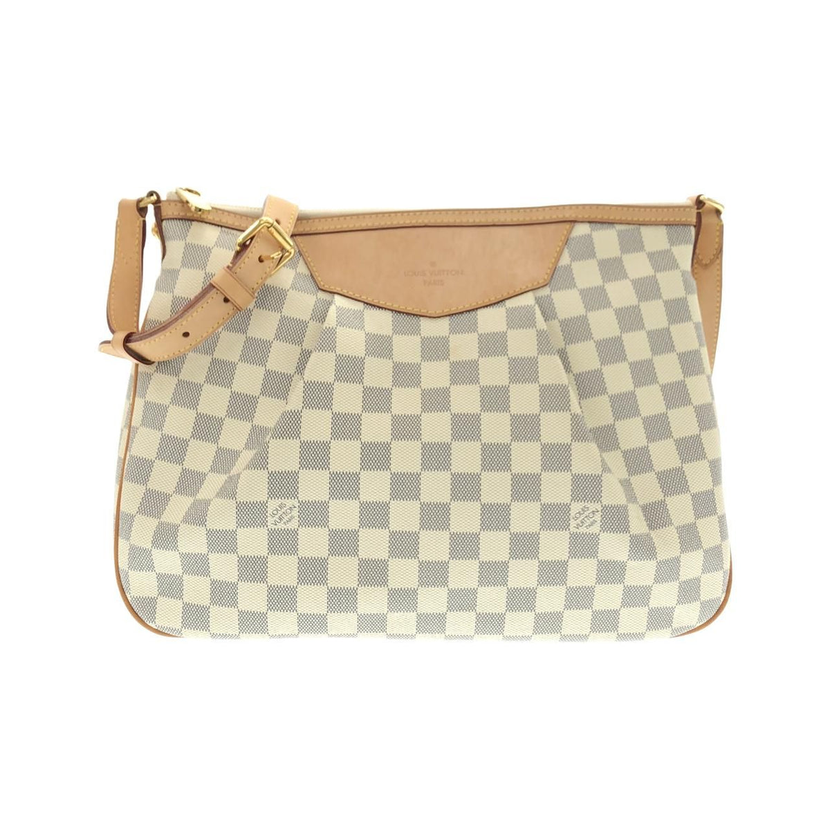 Louis Vuitton Damier Azur Siracusa MM Shoulder Bag