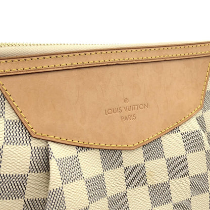 Louis Vuitton Damier Azur Siracusa MM Shoulder Bag — view 5
