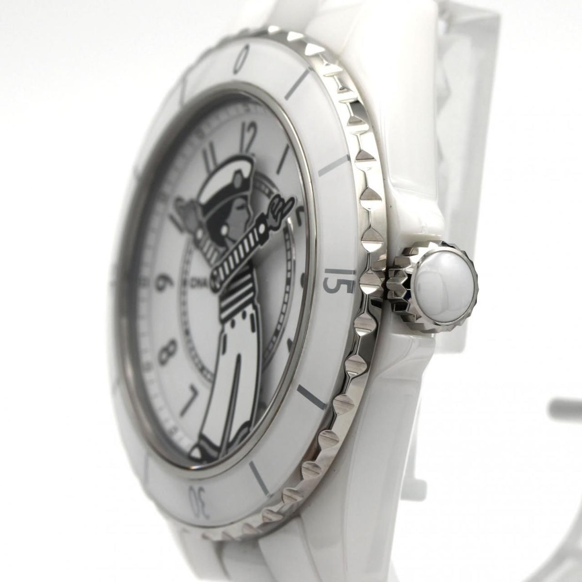 Chanel Mademoiselle 12 la Pauza 38 Ceramic Limited Automatic — view 3