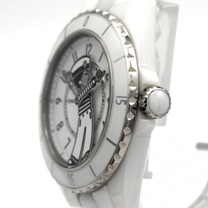 Chanel Mademoiselle 12 la Pauza 38 Ceramic Limited Automatic — view 3
