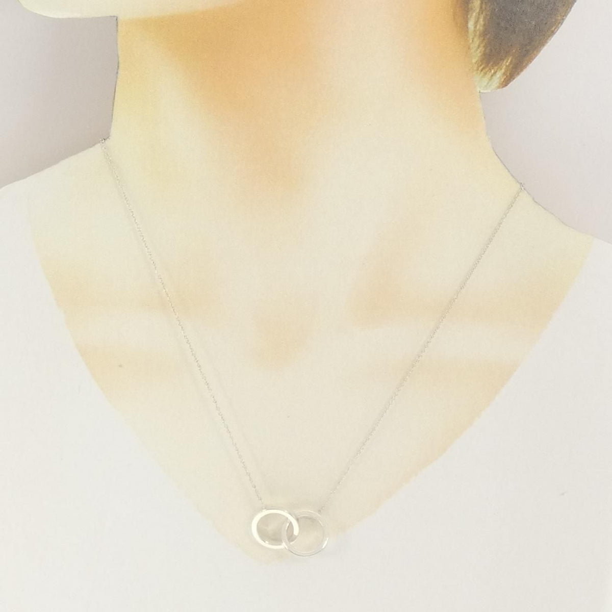 Tiffany & Co 1837 Interlocking Circle Necklace — view 5