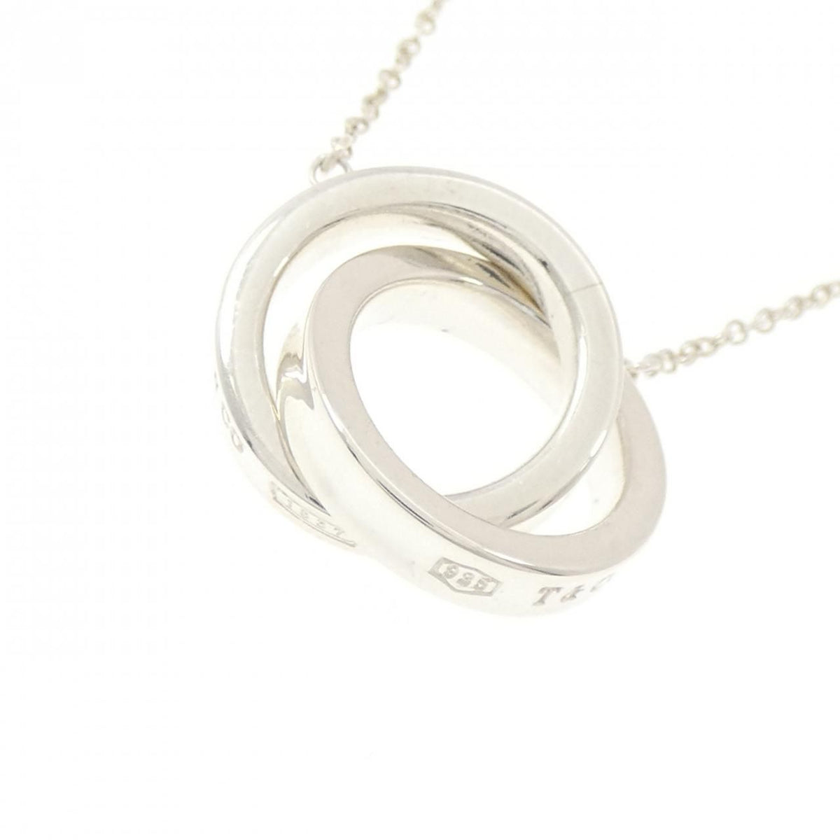 Tiffany & Co 1837 Interlocking Circle Necklace — view 3